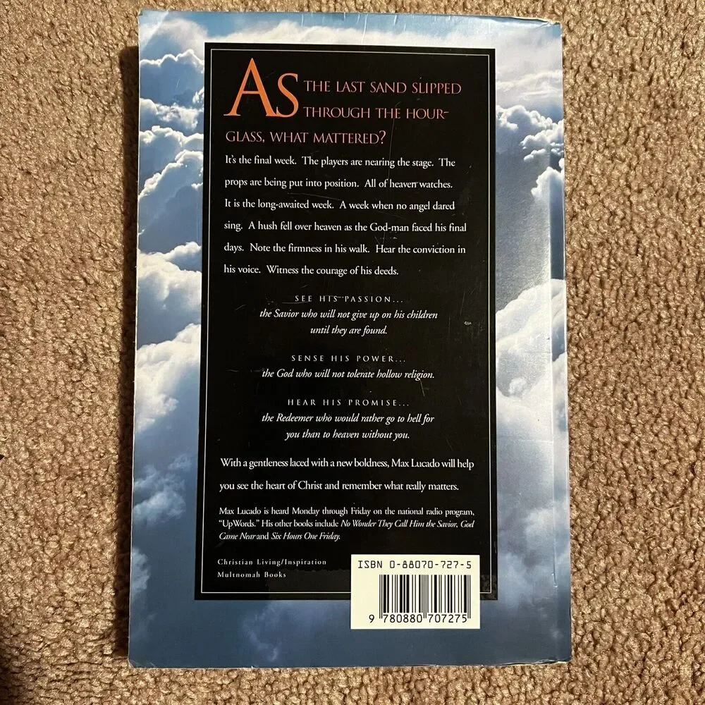 Max Lucado Bundle Of 5 Just Like Jesus, When Christ Comes, Gentle Thunder +2 - Picture 5 of 11